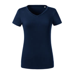 Russell Womens/Ladies Organic Short-Sleeved T-Shirt - XS, French Navy