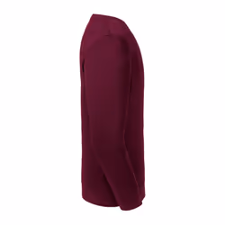 Russell Unisex Adult Reversible Organic Sweatshirt - XS, Burgundy