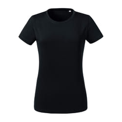 Russell Womens/Ladies Heavyweight Short-Sleeved T-Shirt - 2XL, Black