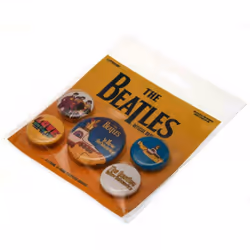 The Beatles Badge Set (Pack of 5)