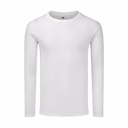 Fruit of the Loom Mens Iconic 150 Long-Sleeved T-Shirt - 2XL, White