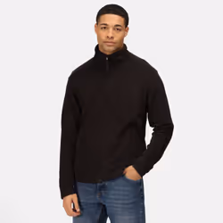 Regatta Mens Classic Microfleece Jacket - M, Black