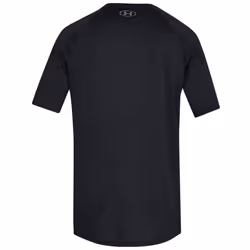 Under Armour Mens Tech T-Shirt - M, Black/Light Graphite
