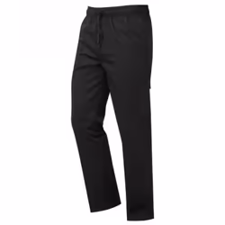 Premier Unisex Adult Essential Chef Trousers - 2XL, Black