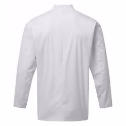 Premier Mens Essential Long-Sleeved Chef Jacket - L, White