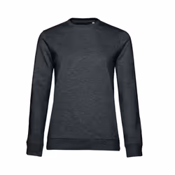 B&C Womens/Ladies Set-in Sweatshirt - XS, Asphalt Heather