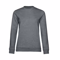 B&C Womens/Ladies Set-in Sweatshirt - XS, Mid Grey Heather