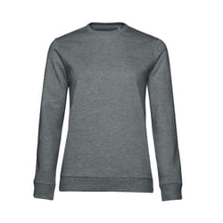 B&C Womens/Ladies Set-in Sweatshirt - XS, Mid Grey Heather