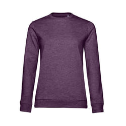 B&C Womens/Ladies Set-in Sweatshirt - XS, Purple Heather