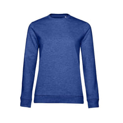 B&C Womens/Ladies Set-in Sweatshirt - XS, Royal Blue Heather