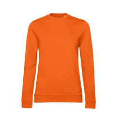 B&C Womens/Ladies Set-in Sweatshirt - XS, Orange