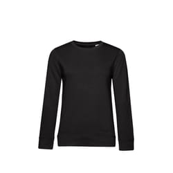 B&C Womens/Ladies Organic Sweatshirt - XS, Black