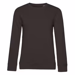 B&C Womens/Ladies Organic Sweatshirt - M, Coffee
