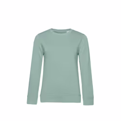 B&C Womens/Ladies Organic Sweatshirt - XS, Sage Green