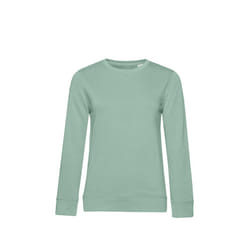 B&C Womens/Ladies Organic Sweatshirt - XS, Sage Green