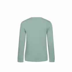 B&C Womens/Ladies Organic Sweatshirt - XS, Sage Green