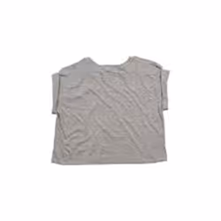 Mantis Womens/Ladies Crop Top - XS, Grey Heather