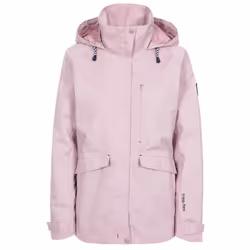 Trespass Womens/Ladies Voyage Waterproof Long-Sleeved Jacket - XXS, Light Lilac