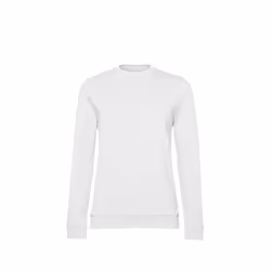 B&C Womens/Ladies Set-in Sweatshirt - XS, White