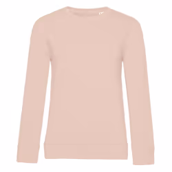 B&C Womens/Ladies Organic Sweatshirt - XS, Dusky Pink