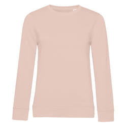 B&C Womens/Ladies Organic Sweatshirt - XS, Dusky Pink