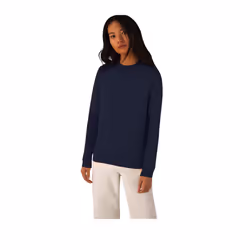 B&C Womens/Ladies Set-in Sweatshirt - XS, Navy