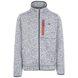 Trespass Mens Bingham Fleece Jacket - XXS, Grey Marl