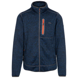 Trespass Mens Bingham Fleece Jacket - XL, Navy Marl