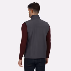 Regatta Mens Flux Softshell Bodywarmer / Sleeveless Jacket Water Repellent And Wind Resistant - XL, Seal Grey