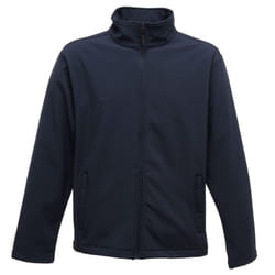Regatta Classic Mens Water Repellent Softshell Jacket - S, Navy