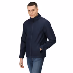 Regatta Classic Mens Water Repellent Softshell Jacket - 2XL, Navy