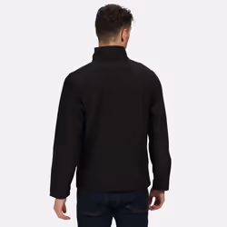 Regatta Classic Mens Water Repellent Softshell Jacket - M, Black