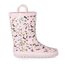 Trespass Childrens/Kids Starryton Wellington Boots - 2 UK, Pink