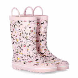 Trespass Childrens/Kids Starryton Wellington Boots - 3 UK, Pink