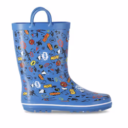 Trespass Childrens/Kids Apolloton Wellington Boots - 2 UK Child, Cosmic Blue