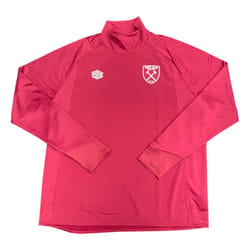 2022-2023 West Ham Drill Top (U) - Red Plum - M