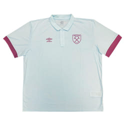 2022-2023 West Ham Poly Polo (U) - Blue Glow - M