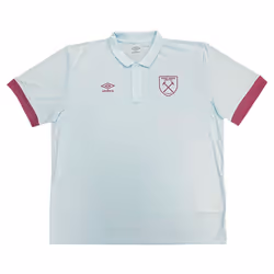 2022-2023 West Ham Poly Polo (U) - Blue Glow - XL