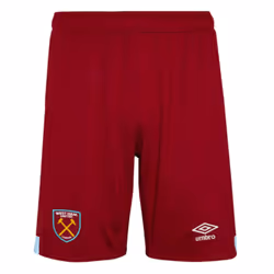2023-2024 West Ham Home Shorts (Claret) - Kids - XLB