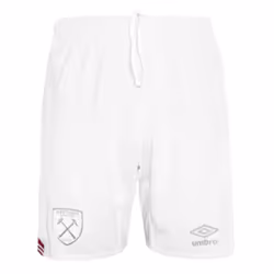 2023-2024 West Ham Away Shorts (White) - Kids - LB