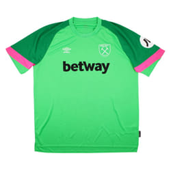 2023-2024 West Ham SS Home Goalkeeper Shirt (Green) - M