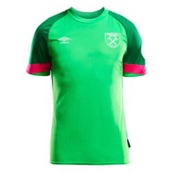 2023-2024 West Ham Home Goalkeeper Shirt (Green) - Kids - SB