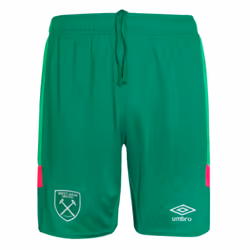 2023-2024 West Ham Goalkeeper Shorts (Green) - Kids - LB