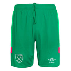 2023-2024 West Ham Goalkeeper Shorts (Green) - Kids - MB