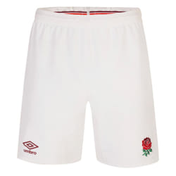 2023-2024 England Rugby Home Shorts (White) - Kids - XLB