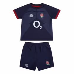 2023-2024 England Rugby Alternate Replica Baby Kit - 12-18 Months