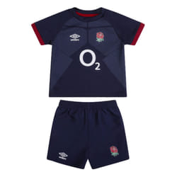 2023-2024 England Rugby Alternate Replica Baby Kit - 6-12 Months
