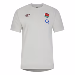 2023-2024 England Rugby Leisure Tee (Foggy Dew) - XL