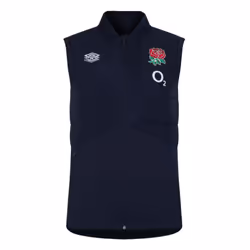 2023-2024 England Rugby Gilet (Navy Blazer) - S