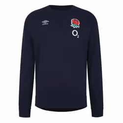 2023-2024 England Rugby Fleece Sweat (Nazy Blazer) - S